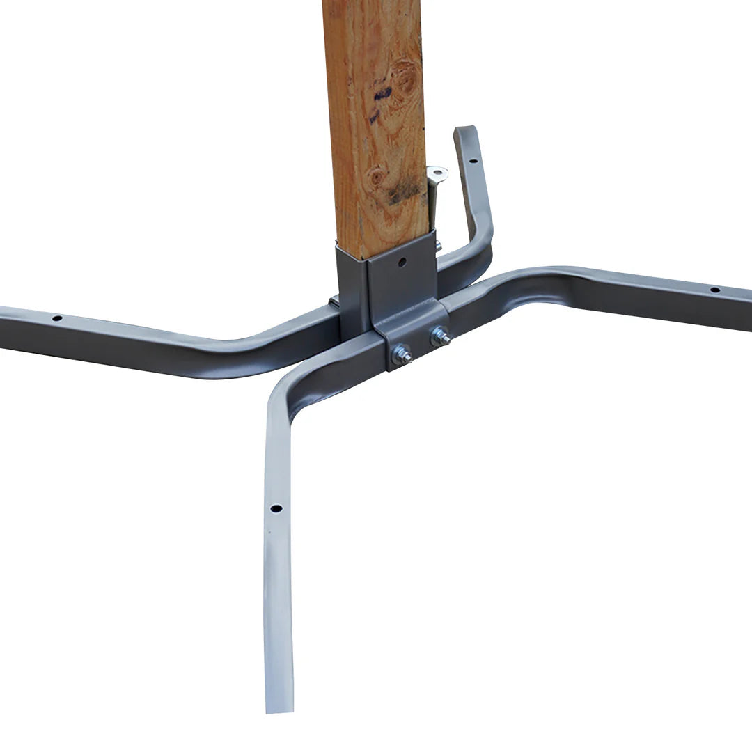 AIMPULSE Universal Target Stand Base – X Shape for 2x4 Posts