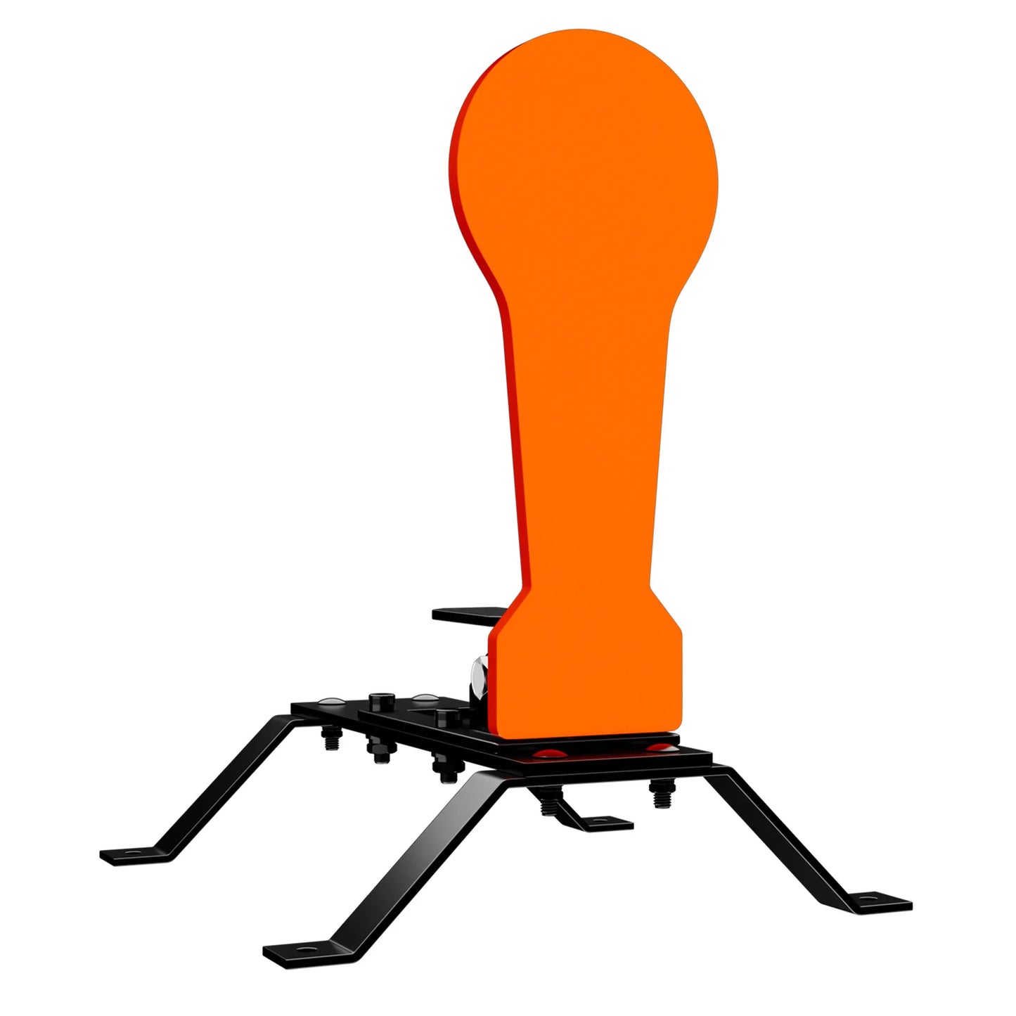 3/8" AR500 12" Classic Popper Steel Shooting Target with Base
