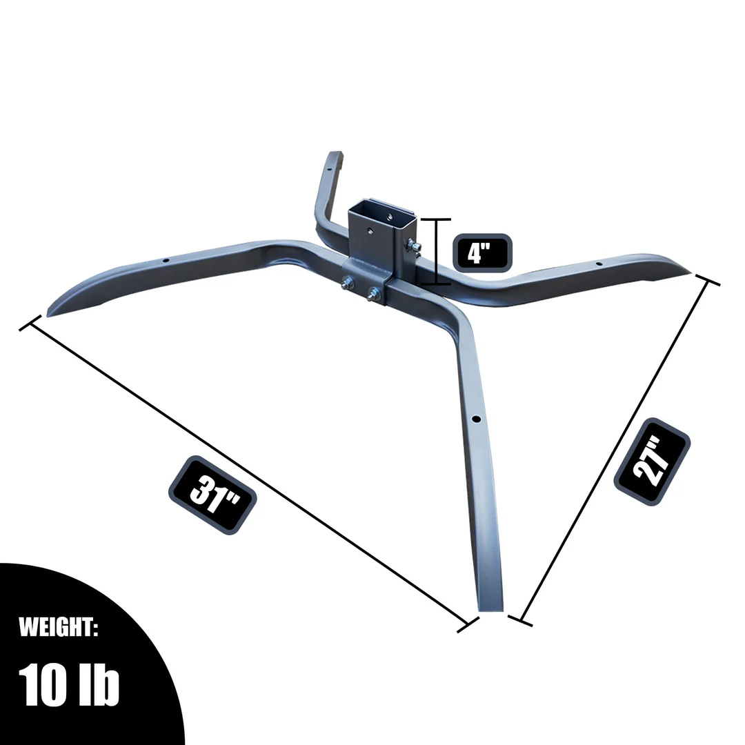AIMPULSE Universal Target Stand Base – X Shape for 2x4 Posts