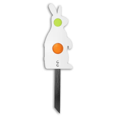 Metal Penguin Resetting Target Neon Plates - Rated for .22/.177 Caliber