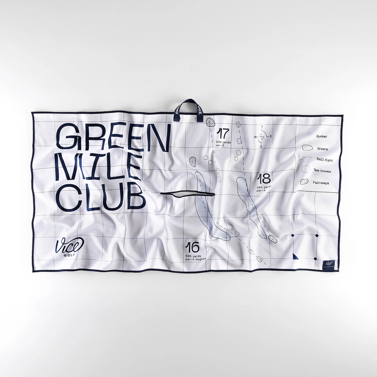 Vice Green Mile Slit Towel