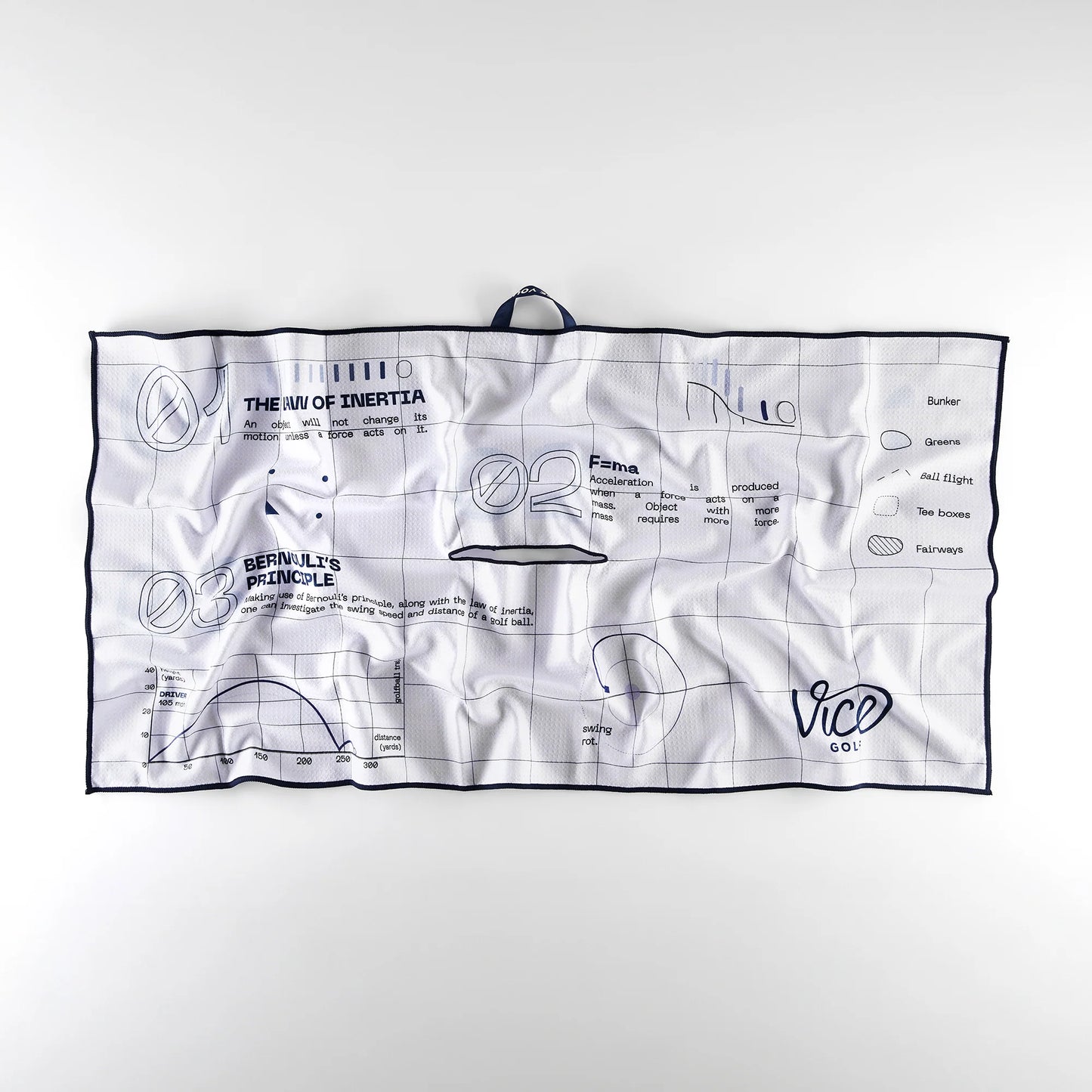Vice Green Mile Slit Towel