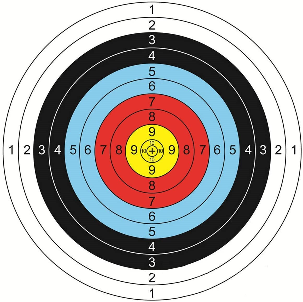 Expert Archery Paper Targets – 16x16 Inch, 30-Pack