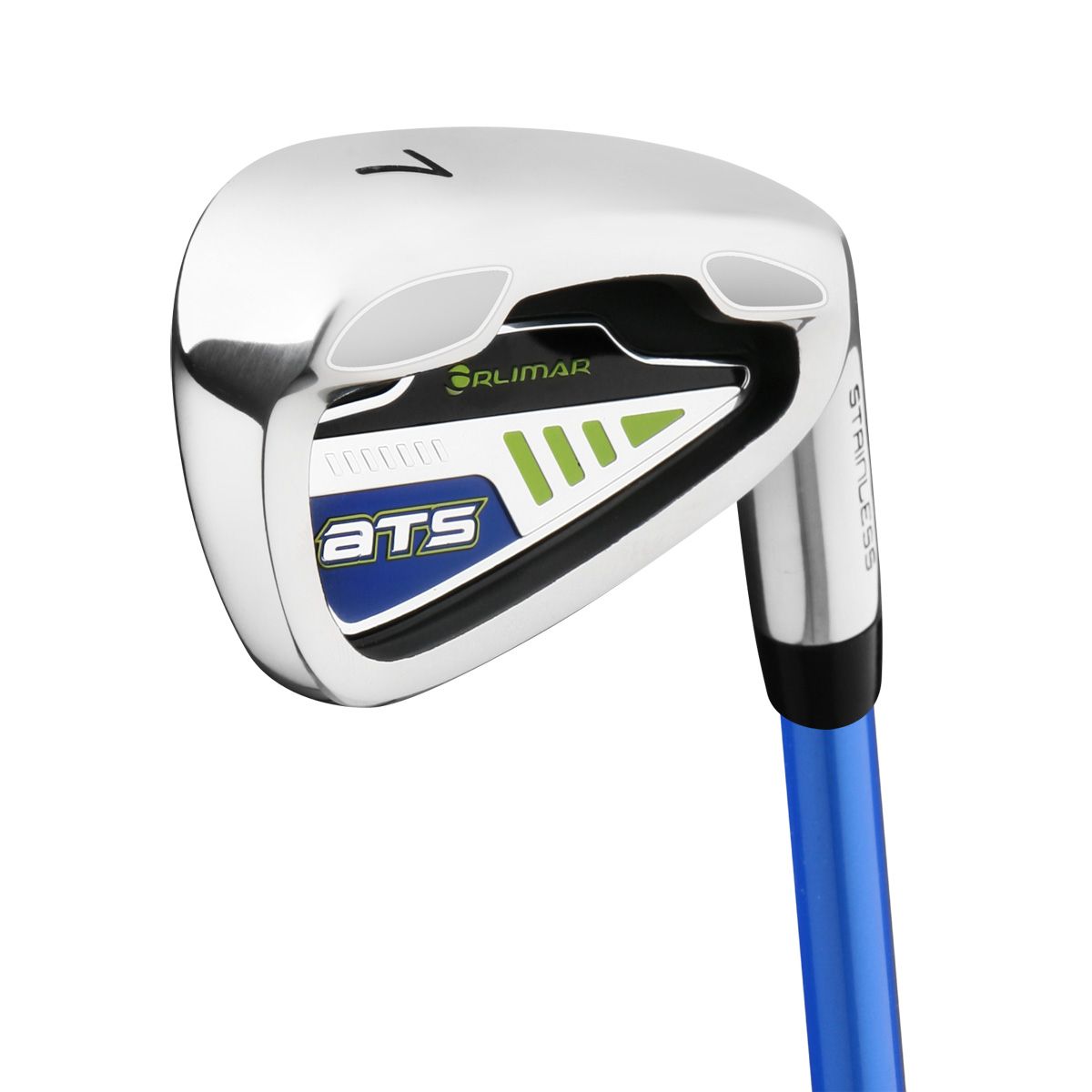 Orlimar ATS Junior Boys' Blue/Lime Series Stand Bag (Ages 5-8)