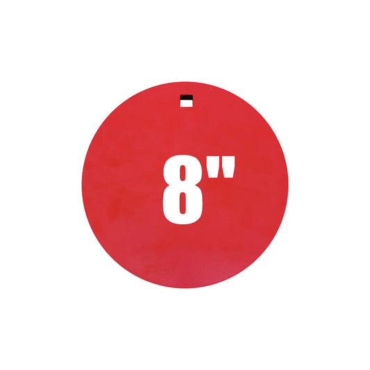 Aimpulse 8''×3/8‘’ AR500 Steel Round Target