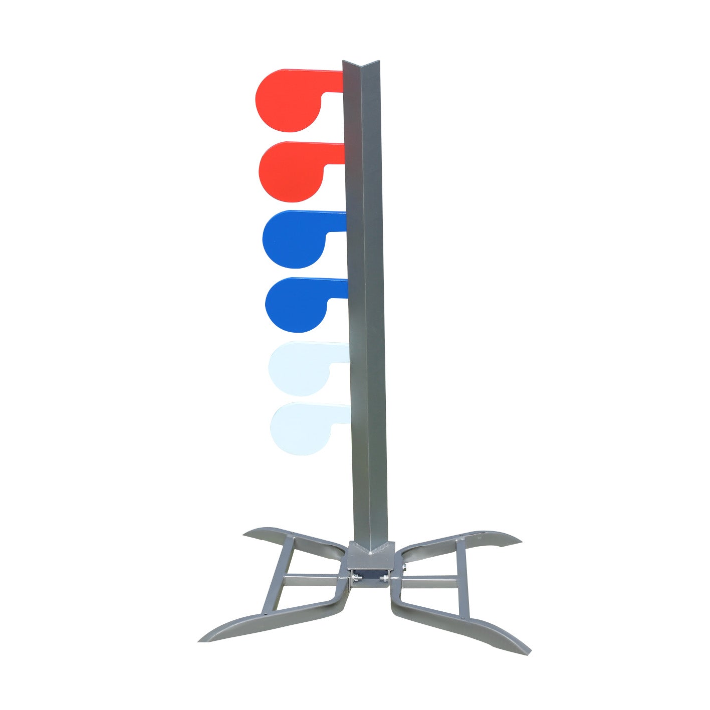 AIMPULSE Dueling Tree with 6" x 3/8" AR500 Steel Paddle Targets