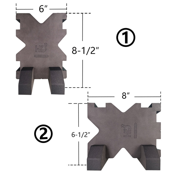 PrecisionPro VersaFoam Shooting Rest - 1 PACK