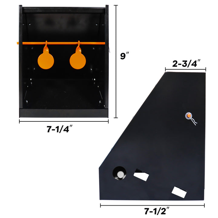 MaxCatch 7" x 9" Bullet Trap with Rotating Targets