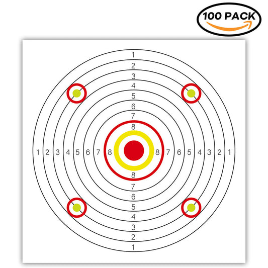 Expert 5.5" X 5.5" Paper Targets - Pack of 100