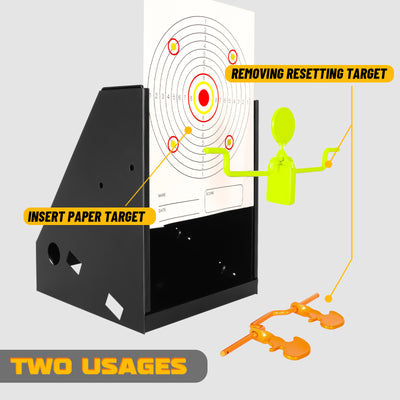 MaxCatch BB Trap Pellet Collector with Resetting Target System