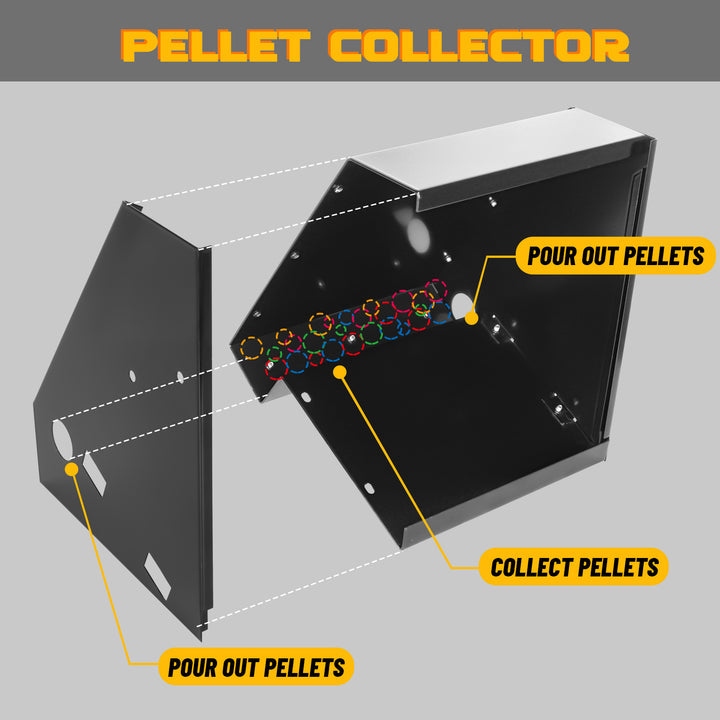 MaxCatch BB Trap Pellet Collector with Resetting Target System