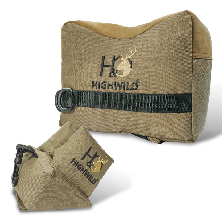 PrecisionPro Shooter's Rest Bags - Durable, Water-Resistant, and Versatile