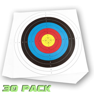 Expert Archery Paper Targets – 16x16 Inch, 30-Pack