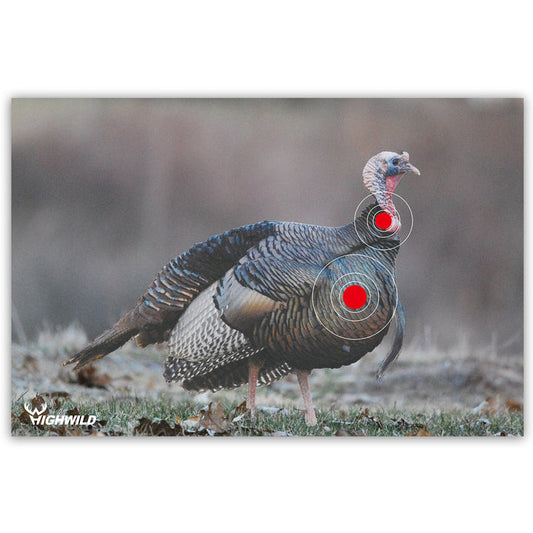 Expert Turkey Shooting Animal Paper Targets - 23x35 Inches, 5-Pack