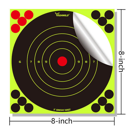 Expert 8" x 8" Adhesive Splatter Targets - 50 Pack