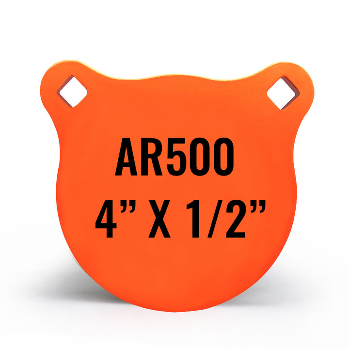 High-Precision  4" X 1/2" AR500 Steel Gong Shooting Target