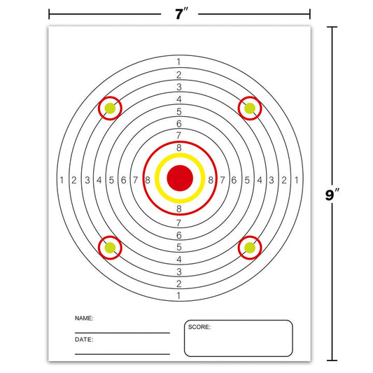 Expert 7" X 9" Paper Targets - Pack of 100