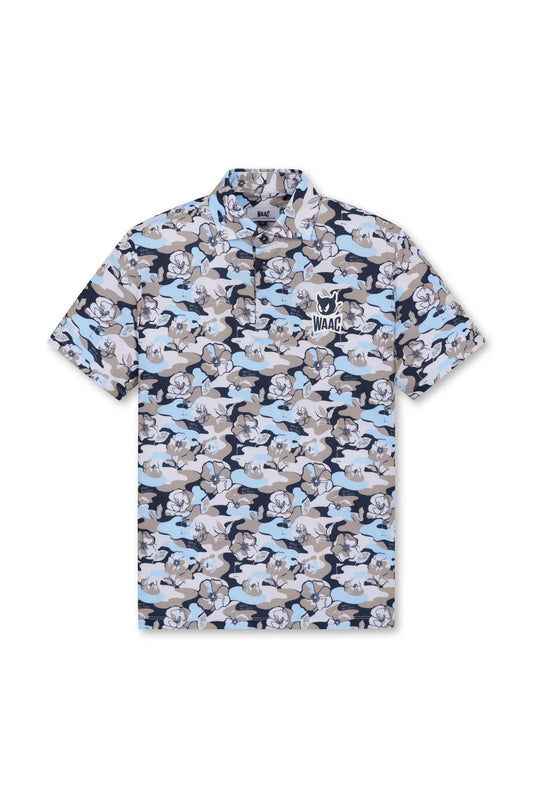 WAAC GG Flower Camo Polo | Men