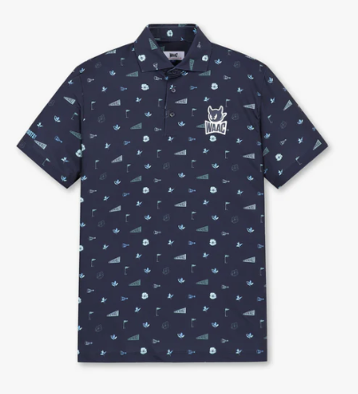 WAAC GG Flag Motif Polo | Men