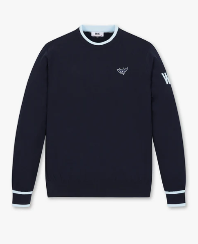 Solid Crewneck Sweater | Men