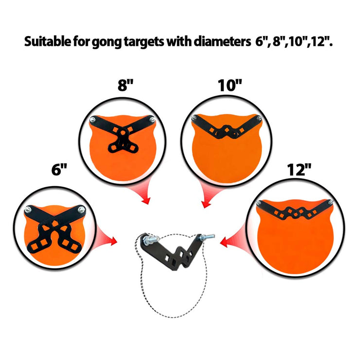 Resilient Gong Target Conversion Adapter - 1 PACK